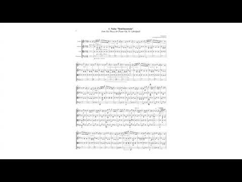 Valse “Sentimentale” (Tchaikovsky) | String Quartet