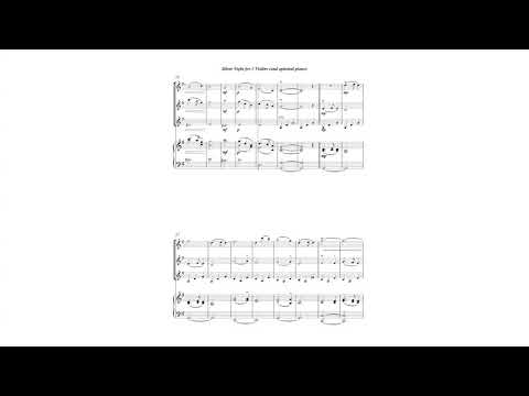 Silent Night | 3 Violins (and optional piano)