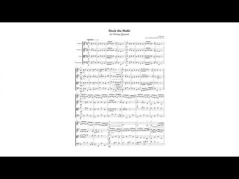 Deck the Halls | String Quartet