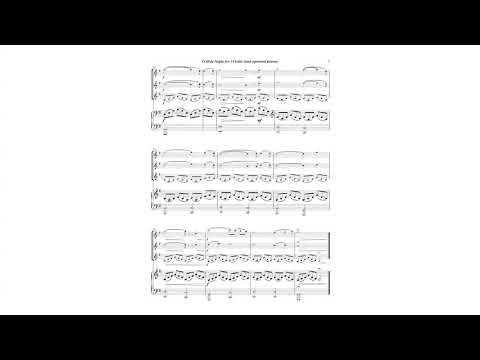 O Holy Night | 3 Violins (and optional piano)